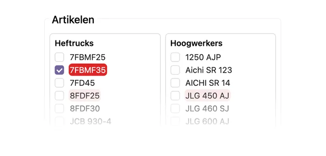 Voorkom dubbele boekingen